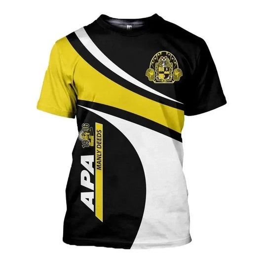 Manly Deeds Alpha Phi Alpha 1906 T-shirt J5