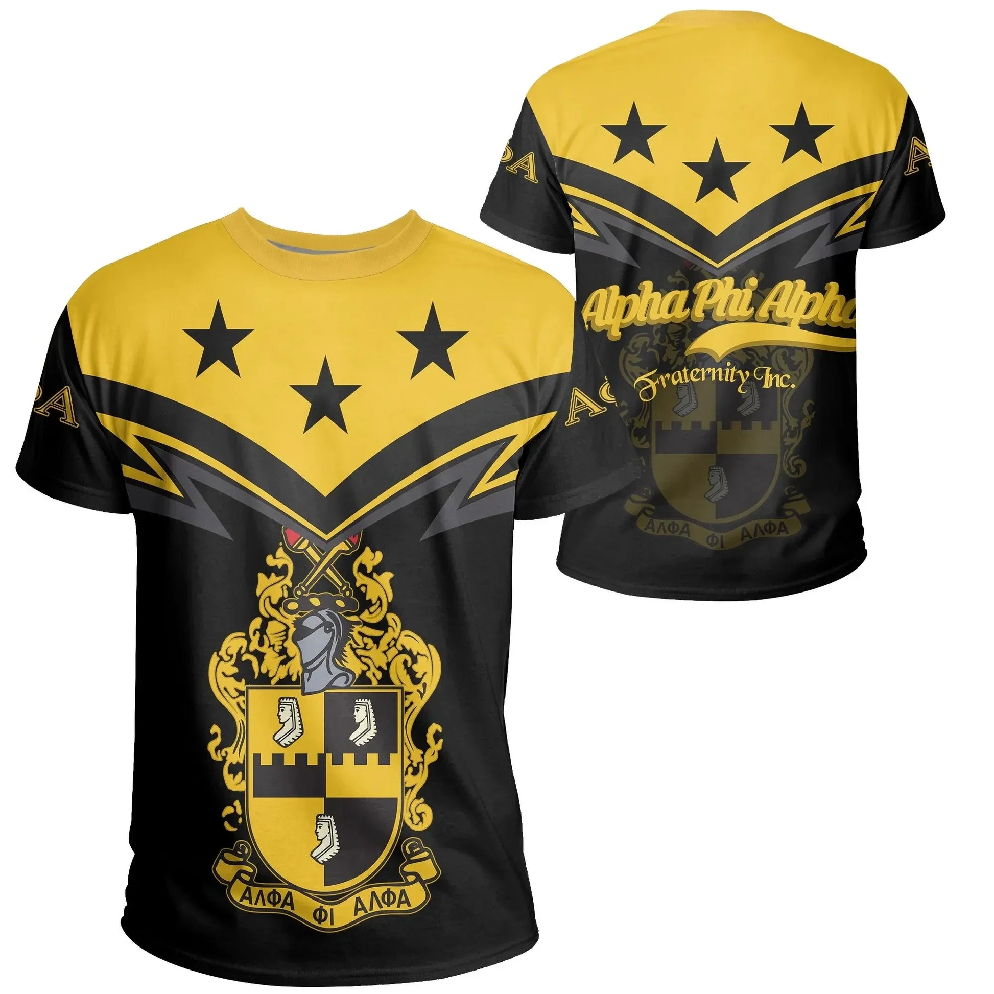 Original Alpha Phi Alpha T-shirt - Zig Zag Style J5