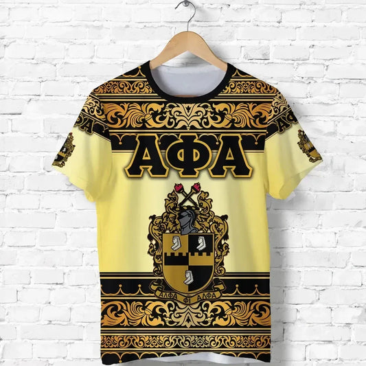GetteeStore T-shirt - Alpha Phi Alpha Fraternity Vintage Vibes No.1 T-shirt J5
