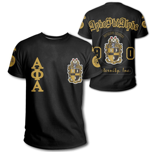 GetteeStore T-shirt - Shield Of Alpha Phi Alpha 1906 T-shirt J5