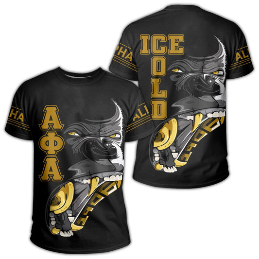 GetteeStore T-Shirt - The Oldest And The Coldest Alpha Phi Alpha T-shirt J5