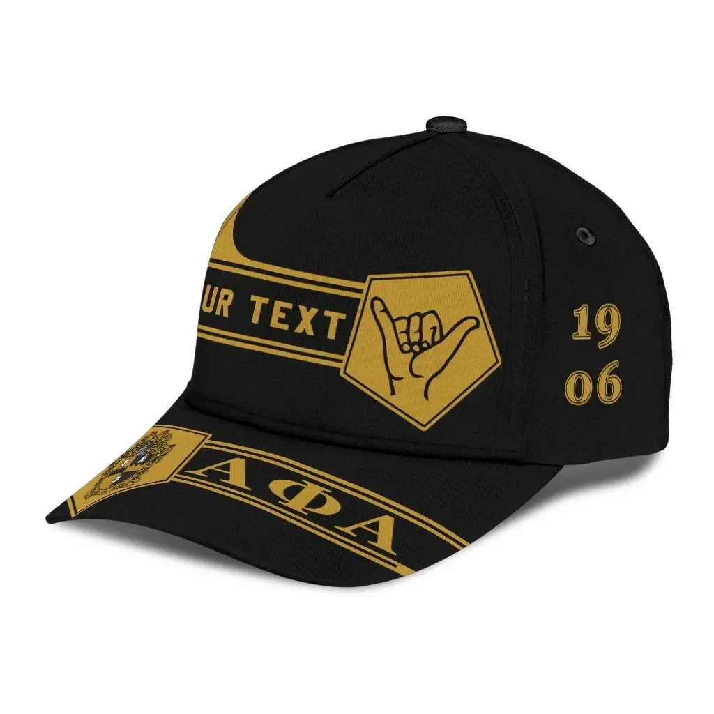 Personalised Alpha Phi Alpha Classic Cap - Simple Style