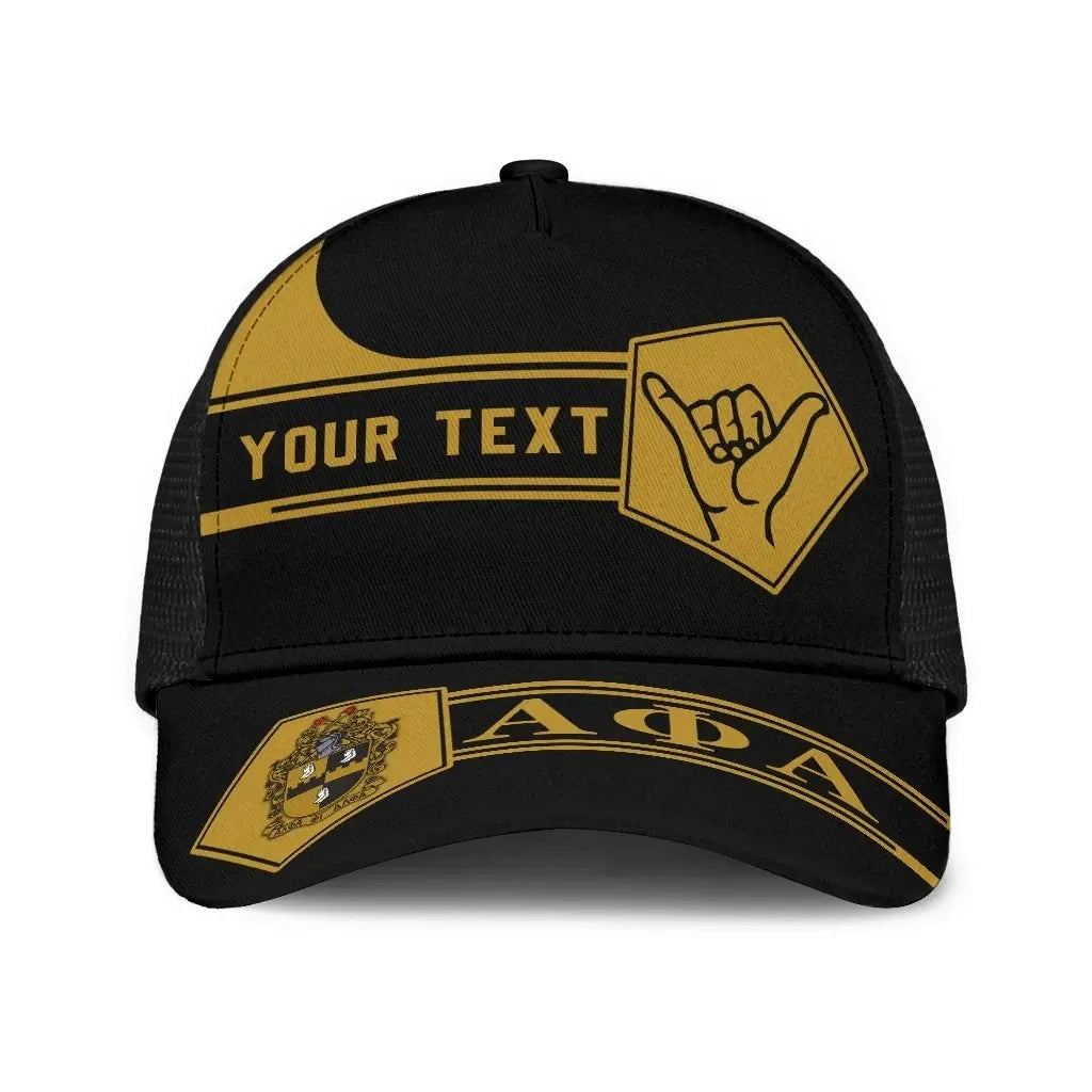 Personalised Alpha Phi Alpha Classic Cap - Simple Style