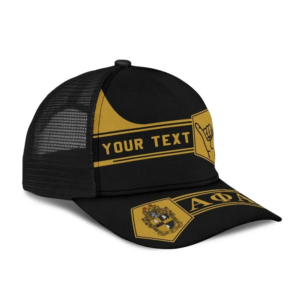Personalised Alpha Phi Alpha Classic Cap - Simple Style