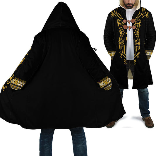 Alpha Phi Alpha Hye Won Hye Dashiki Hooded Coat |Gettee.com