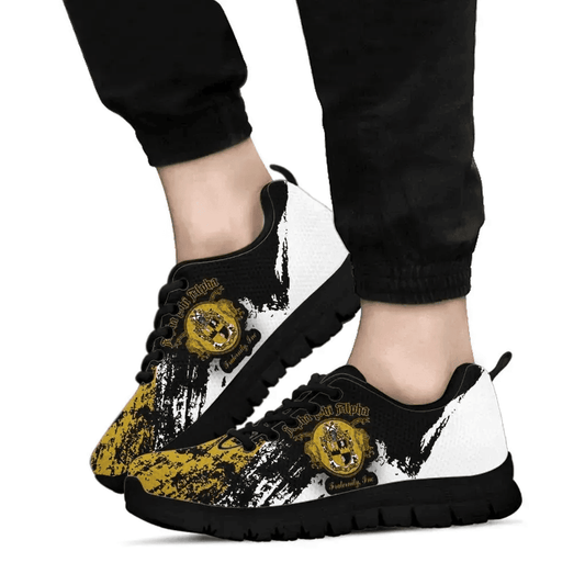 Gettee Sneaker - Alpha Phi Alpha Sneakers Paint Style A31